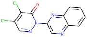 4,5-dichloro-2-quinoxalin-2-ylpyridazin-3(2H)-one