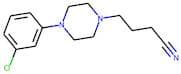 4-[4-(3-chlorophenyl)piperazino]butanenitrile