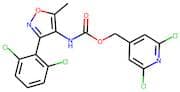 (2,6-Dichloropyridin-4-yl)methyl [3-(2,6-dichlorophenyl)-5-methylisoxazol-4-yl]carbamate