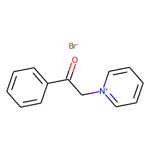 1-Phenyl-2-pyridinium-1-ylethan-1-one bromide