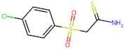 2-[(4-chlorophenyl)sulphonyl]ethanethioamide