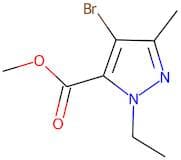 Methyl 4-bromo-1-ethyl-3-methyl-1H-pyrazole-5-carboxylate