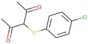 3-[(4-Chlorophenyl)thio]pentane-2,4-dione