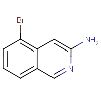 3-Amino-5-bromoisoquinoline