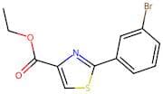 Ethyl 2-(3-bromophenyl)thiazole-4-carboxylate