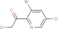 1-(3-Bromo-5-chloropyridin-2-yl)-2-chloroethanone
