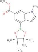 Methyl 1-methyl-4-(4,4,5,5-tetramethyl-1,3,2-dioxaborolan-2-yl)-1H-indole-6-carboxylate