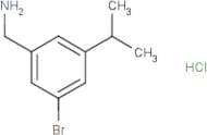 (3-Bromo-5-isopropylphenyl)methanamine hydrochloride