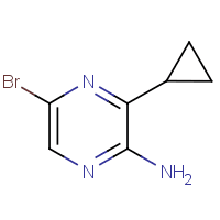 5-Bromo-3-cyclopropylpyrazin-2-amine