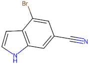 4-Bromo-1H-indole-6-carbonitrile