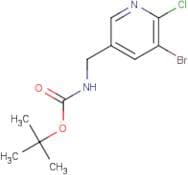tert-Butyl (5-bromo-6-chloropyridin-3-yl)methylcarbamate