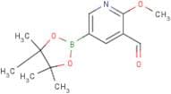 2-Methoxy-5-(4,4,5,5-tetramethyl-1,3,2-dioxaborolan-2-yl)pyridine-3-carbaldehyde