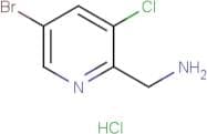 (5-Bromo-3-chloropyridin-2-yl)methanamine hydrochloride