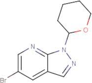 5-Bromo-1-(tetrahydro-2H-pyran-2-yl)-1H-pyrazolo[3,4-b]pyridine