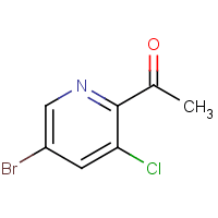 1-(5-Bromo-3-chloropyridin-2-yl)ethanone