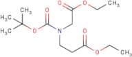 Ethyl 3-[(N-tert-butoxycarbonylethoxycarbonyl)methylamino]propanoate