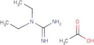 N,N-Diethylguanidinium acetate