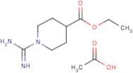 Ethyl 1-carbamimidoylpiperidine-4-carboxylate acetate