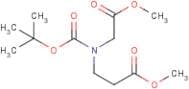 Methyl 3-[N-tert-butoxycarbonylmethoxycarbonyl)methylamino]propanoate