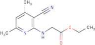 Ethyl (3-cyano-4,6-dimethylpyridin-2-yl)aminoacetate