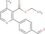 Ethyl 2-(4-formylphenyl)-4-methylpyridine-3-carboxylate