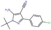 5-Amino-1-(tert-butyl)-3-(4-chlorophenyl)-1H-pyrazole-4-carbonitrile