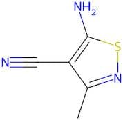 5-Amino-4-cyano-3-methylisothiazole