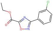 Ethyl 3-(3-chlorophenyl)-1,2,4-oxadiazole-5-carboxylate