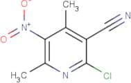 2-Chloro-3-cyano-4,6-dimethyl-5-nitropyridine