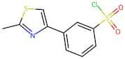 3-(2-Methylthiazol-4-yl)benzenesulphonyl chloride