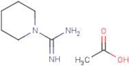 Piperidine-1-carboxamidinium acetate