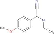 2-(Ethylamino)-2-(4-methoxyphenyl)acetonitrile