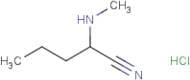 2-(Methylamino)pentanenitrile hydrochloride