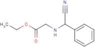 Ethyl 2-{[cyano(phenyl)methyl]amino}acetate