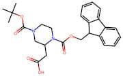 4-Boc-1-Fmoc-2-piperazineacetic acid