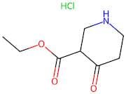 Ethyl 4-oxopiperidine-3-carboxylate hydrochloride