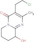 3-(2-Chloroethyl)-6,7,8,9-tetrahydro-9-hydroxy-2-methyl-4H-pyrido[1,2-a]pyrimidin-4-one