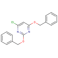 2,4-Bis(benzyloxy)-6-chloropyrimidine