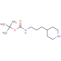 tert-Butyl 3-(piperidin-4-yl)propylcarbamate