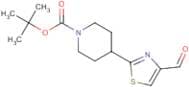 4-(4-Formyl-2-thiazolyl)-1-piperidinecarboxylic acid, 1,1-dimethylethyl ester