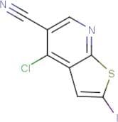 4-Chloro-2-iodothieno[2,3-b]pyridine-5-carbonitrile