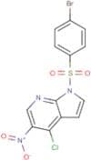 1-(4-Bromophenylsulfonyl)-4-chloro-5-nitro-1H-pyrrolo[2,3-b]pyridine