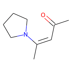 4-tetrahydro-1H-pyrrol-1-ylpent-3-en-2-one