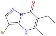 3-Bromo-6-ethyl-5-methylpyrazolo[1,5-a]pyrimidin-7(4H)-one