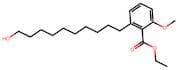Ethyl 2-(10-hydroxydecyl)-6-methoxybenzoate