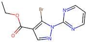 5-Bromo-1-(2-pyrimidinyl)-1H-pyrazole-4-carboxylic acid, ethyl ester