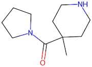 (4-Methylpiperidin-4-yl)pyrrolidin-1-ylmethanone