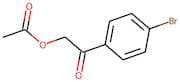 2-(4-bromophenyl)-2-oxoethyl acetate