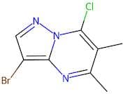3-Bromo-7-chloro-5,6-dimethylpyrazolo[1,5-a]pyrimidine