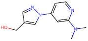 (1-(2-(Dimethylamino)pyridin-4-yl)-1H-pyrazol-4-yl)methanol